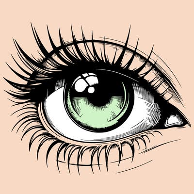 realistic eye