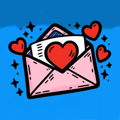 love letter envelope