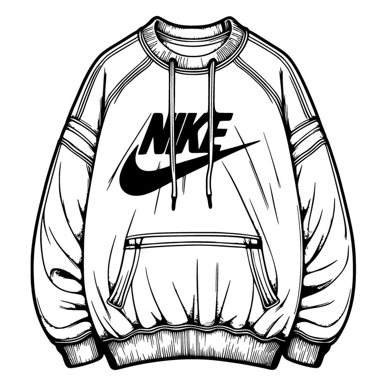 nike sweatshirt realistic