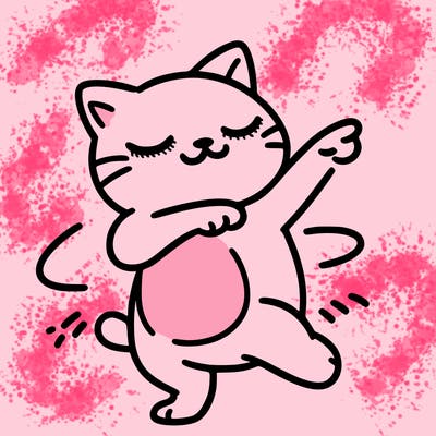 cat dancing