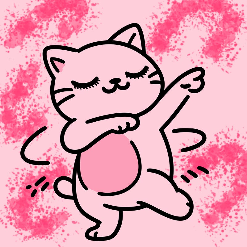 cat dancing