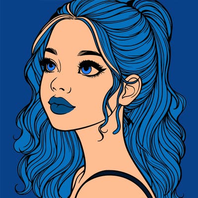 beautiful realistic girl