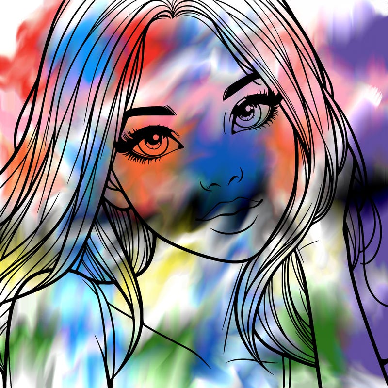 beautiful realistic girl