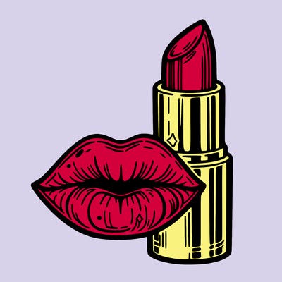 lips and lipstick