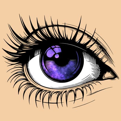 realistic eye