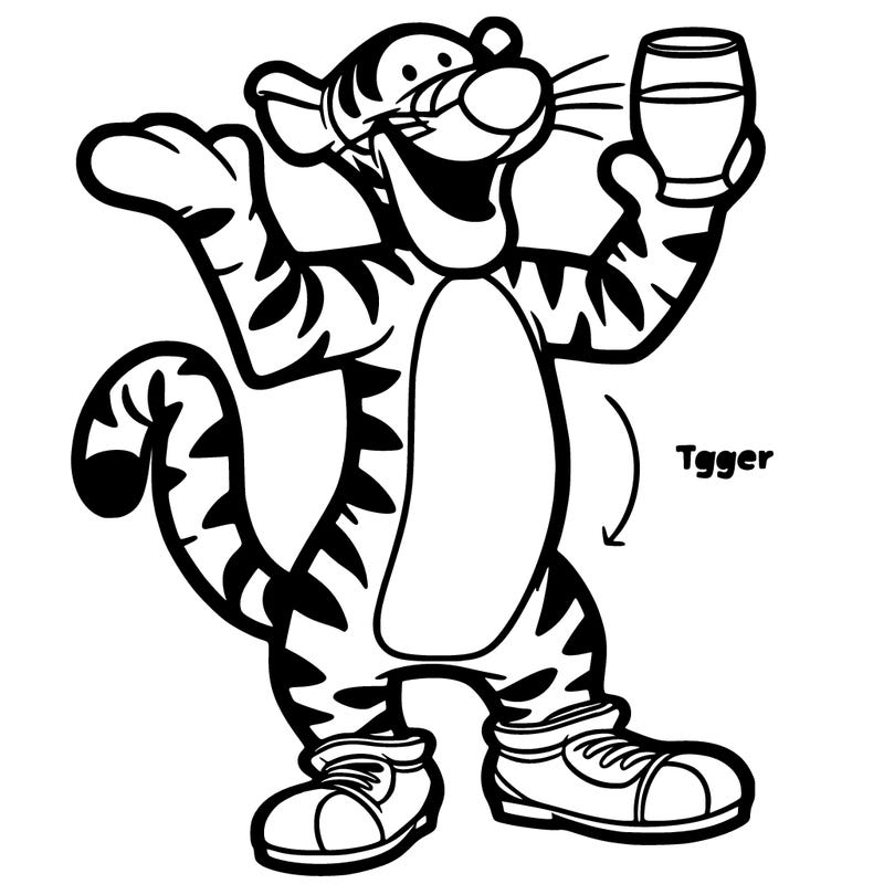 tigger as a human