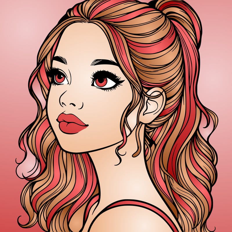 beautiful realistic girl