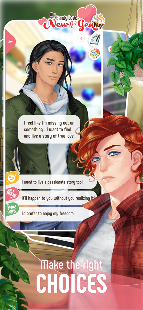 My Candy Love NewGen Otome Sim - Games App | MWM