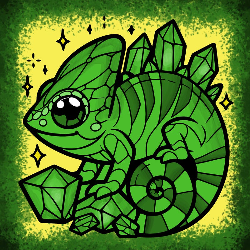 crystal chameleon