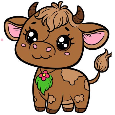 cute cow