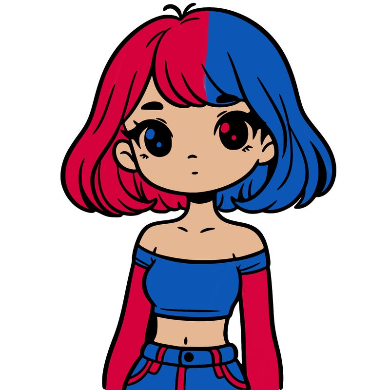 girl in a cute crop top