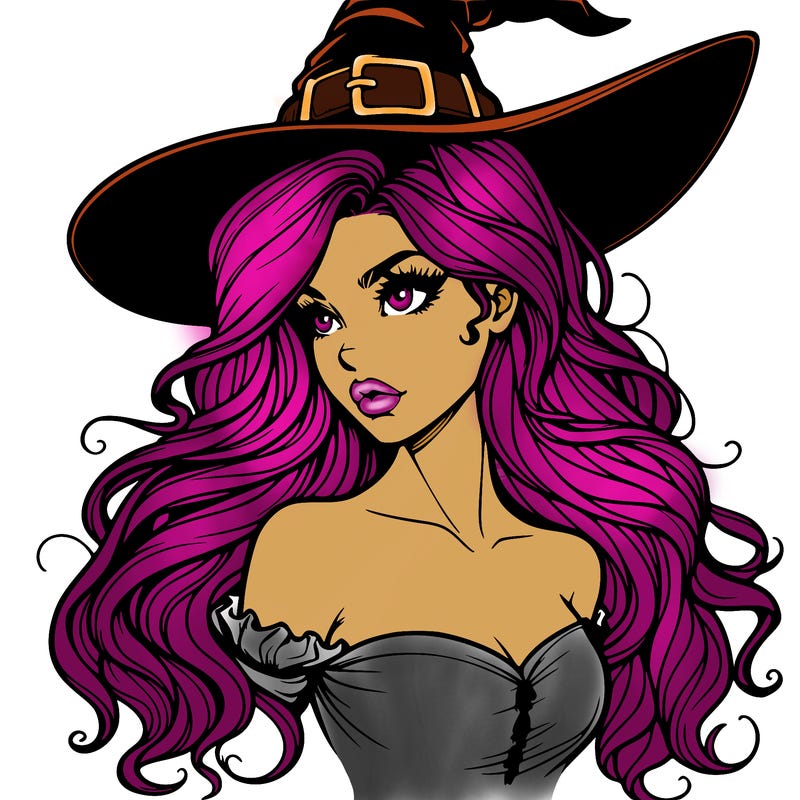 realistic witch