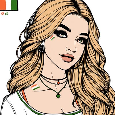 detailed realistic girl