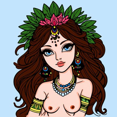 realistic goddess