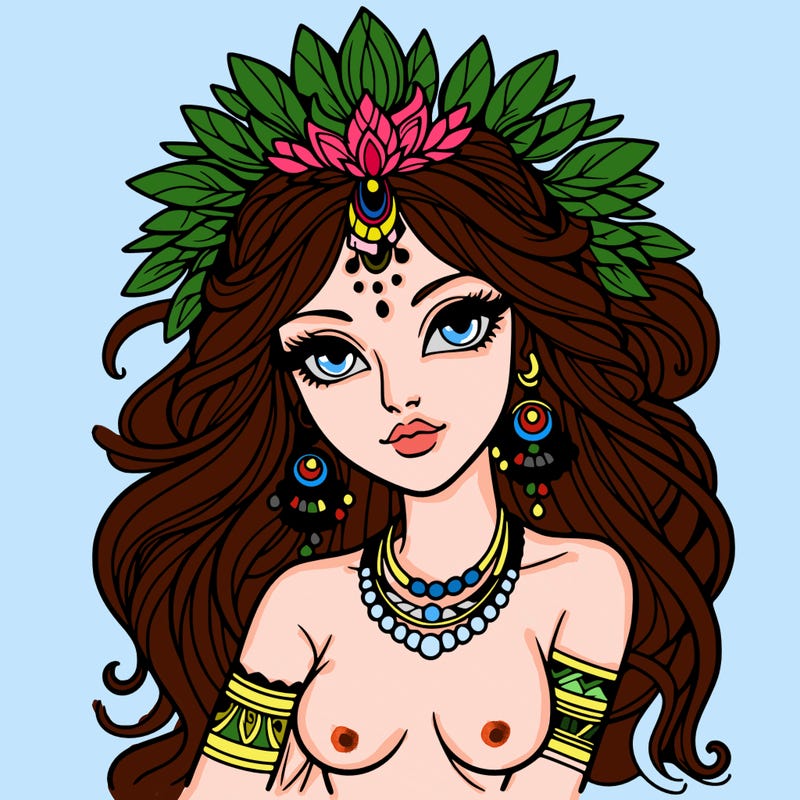 realistic goddess