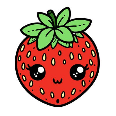 cute strawberry