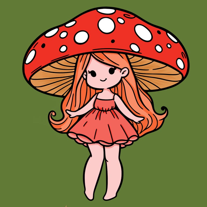 mushroom fairy