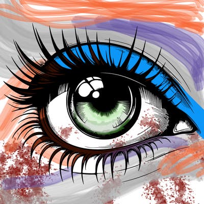 realistic eye
