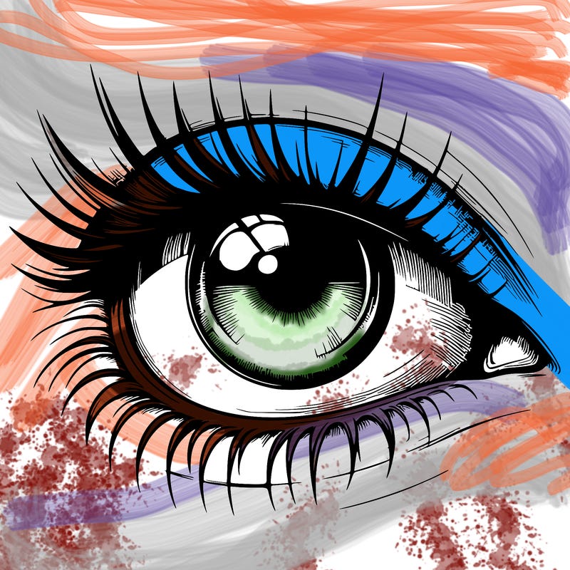 realistic eye