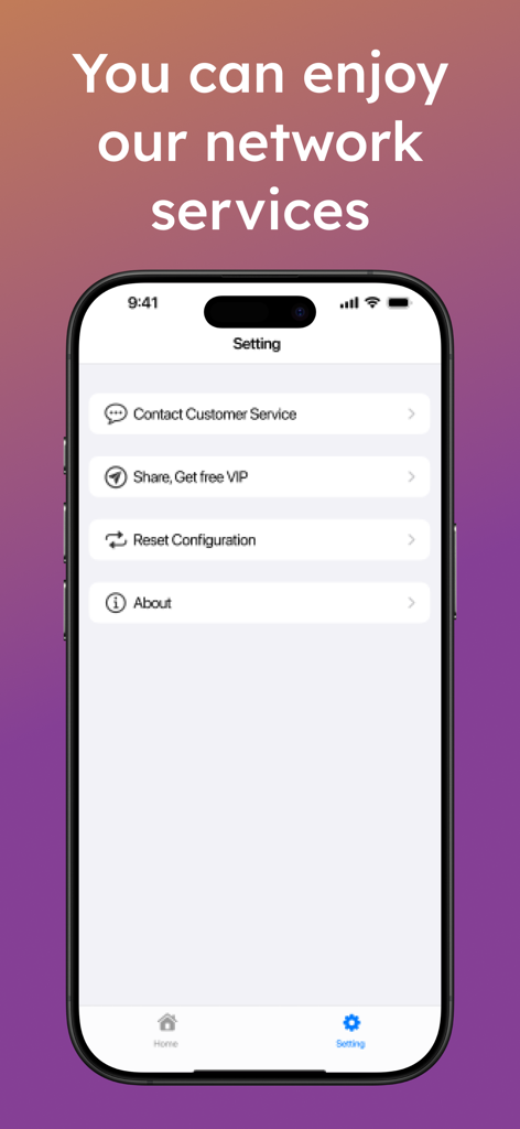 VPN - Fast VPN Star unlimited - Fast VPN Star app settings screen showing customer support and VIP options.