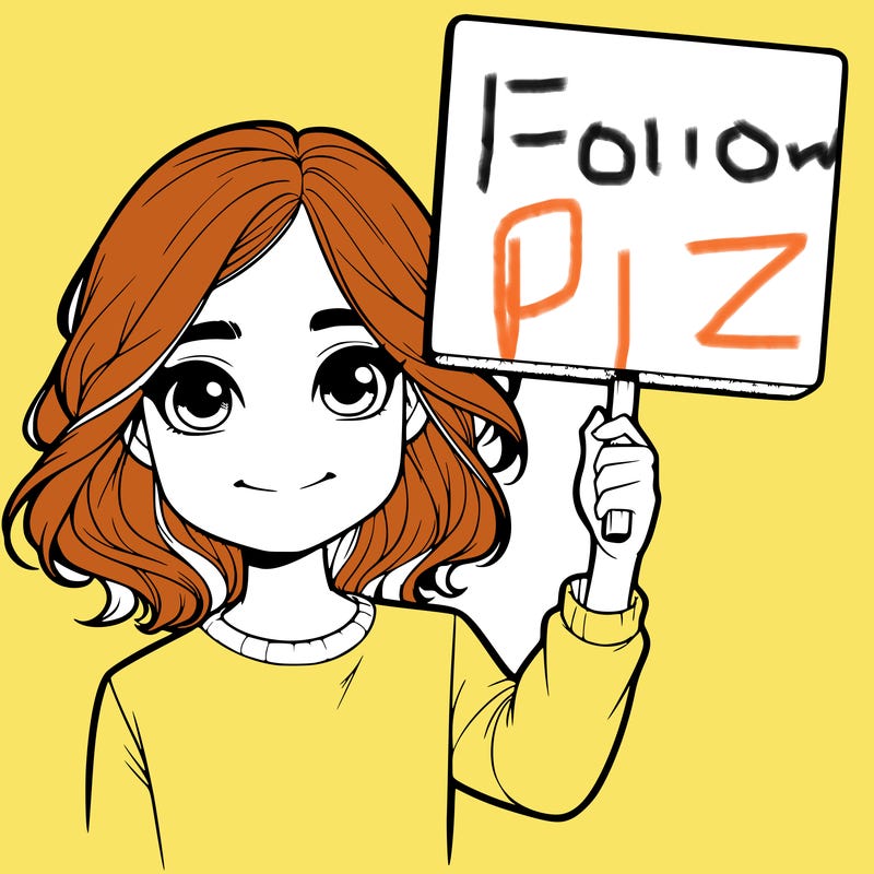 realistic girl holding up a sign