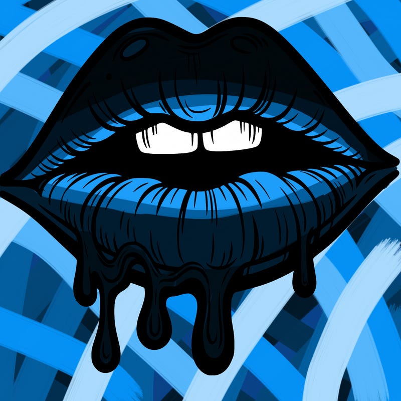 lips that look realistic and drip