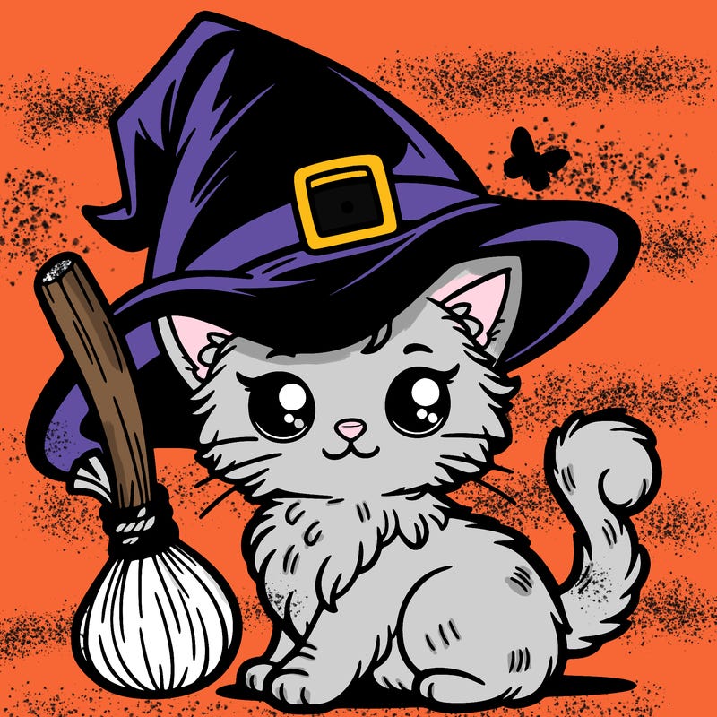 witch cat