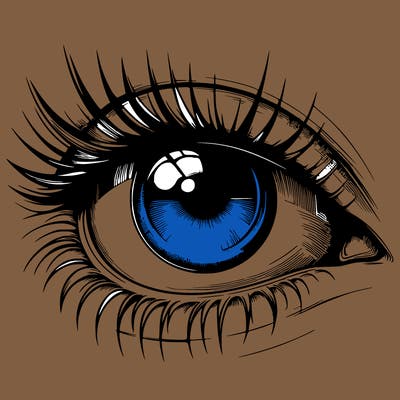 realistic eye