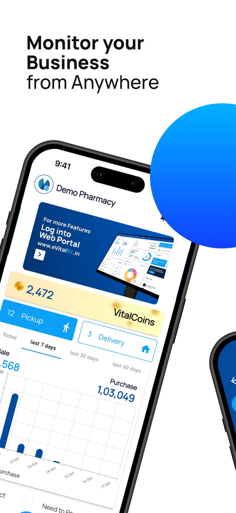 eVitalRx - Pharmacy Software - Medical App | MWM
