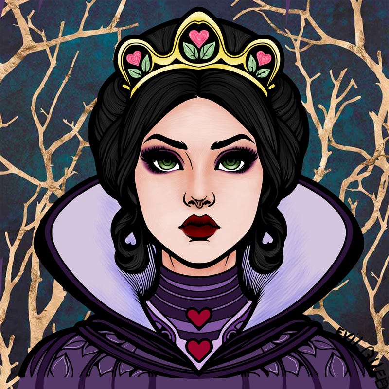 realistic queen of harts