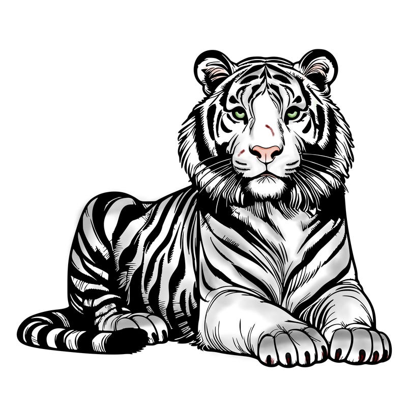 realistic tiger