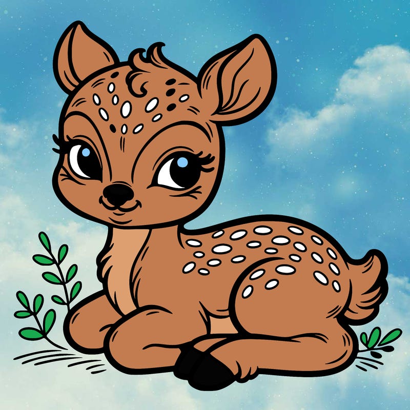 baby deer