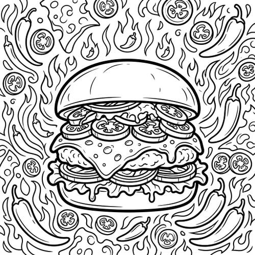 Spicy Jalapeño Burgers