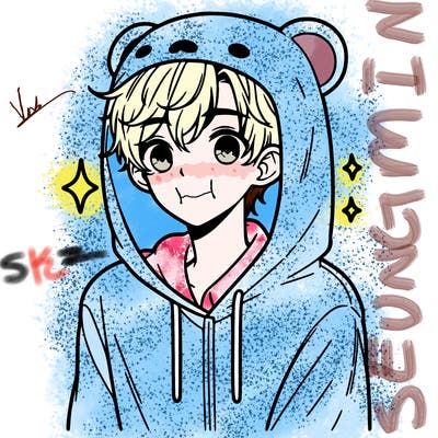 a 17 year old boy in a cute animal hoodie