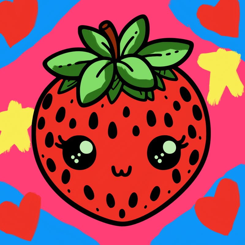 cute strawberry