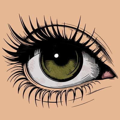 realistic eye