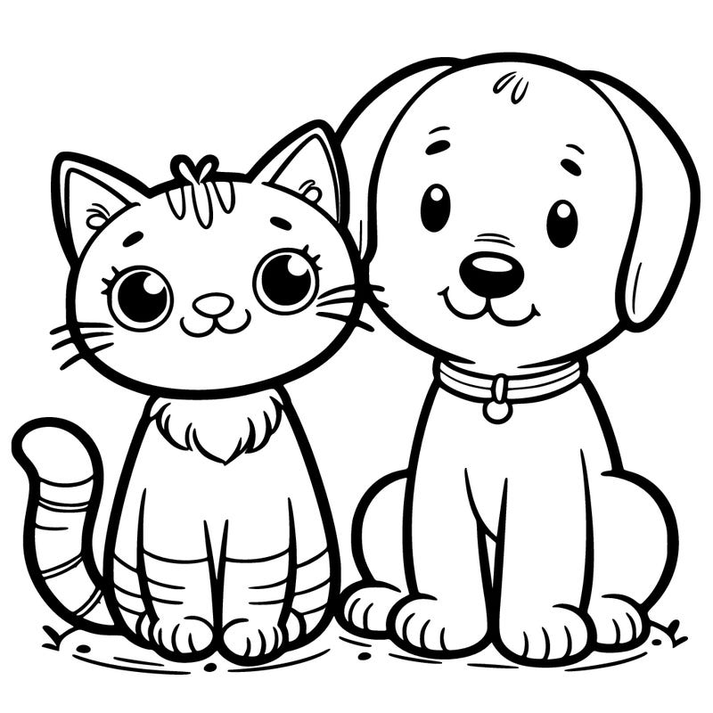 cat and dog