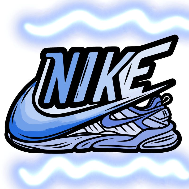 a nike sign