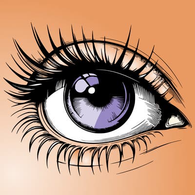 realistic eye