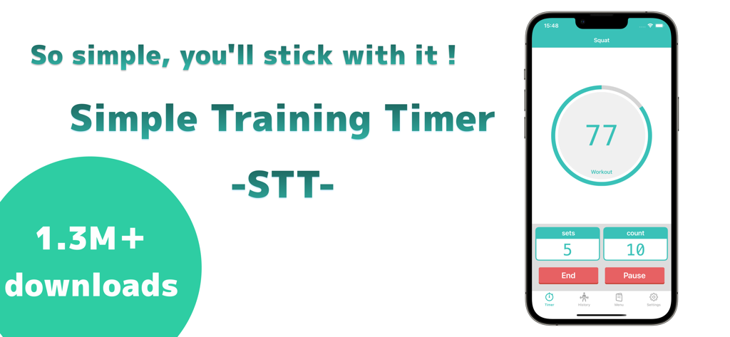 Simple Training Timer - STT - - Health & Fitness App | MWM