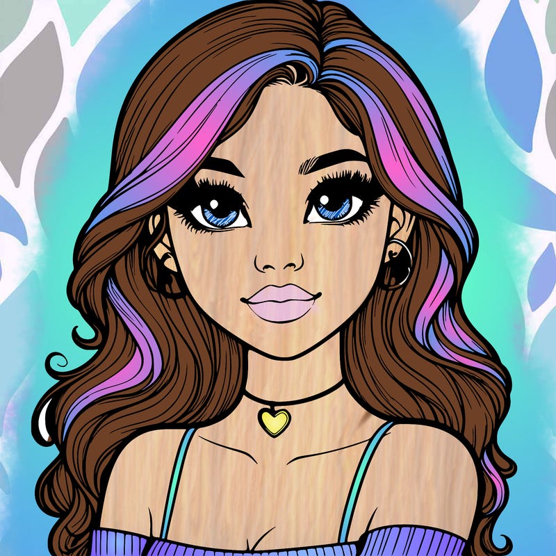 realistic pretty girl