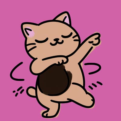 cat dancing