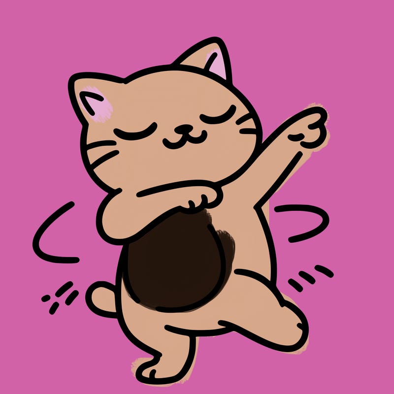 cat dancing