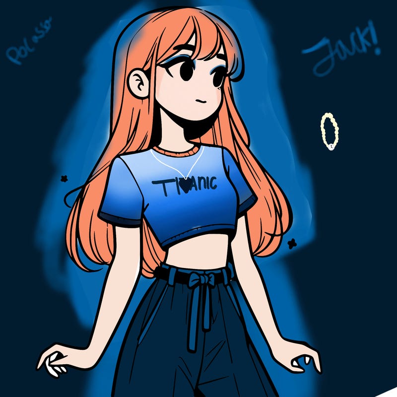 girl in a cute crop top