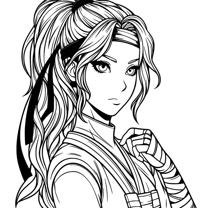 realistic women ninja