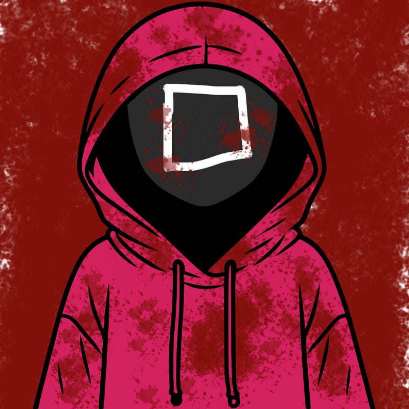 faceless girl in hoodie