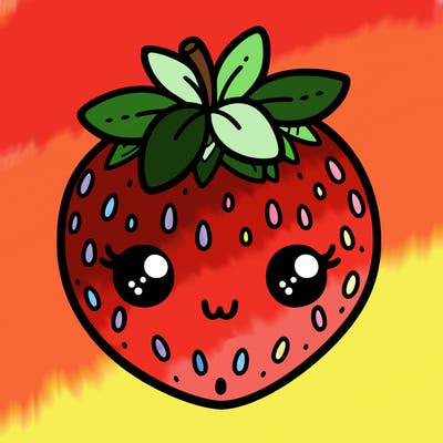 cute strawberry