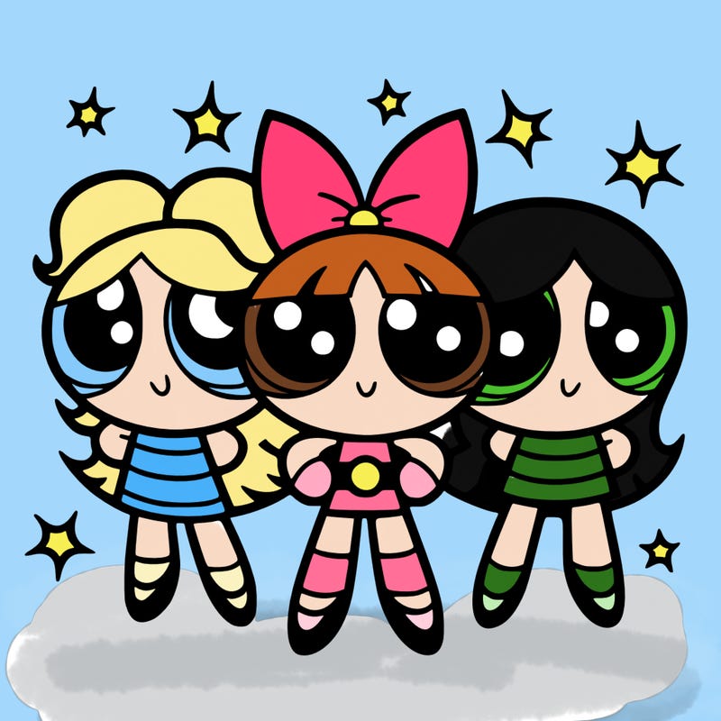 power, puff girls, puff girls