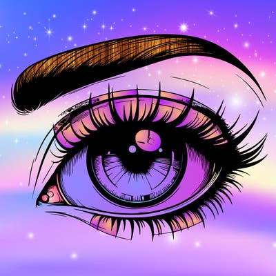 realistic eye