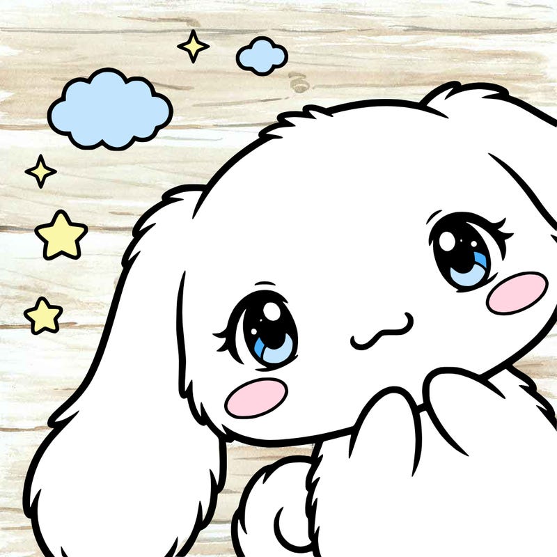 anime cinnamoroll cute fluffy